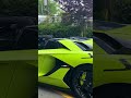 stock lamborghini aventador svj vs gintani exhaust svj shorts