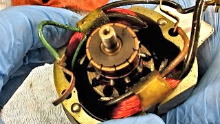 How to Remove, Clean and Reinstall the Motor of a Singer Model 403A Sewing Machine