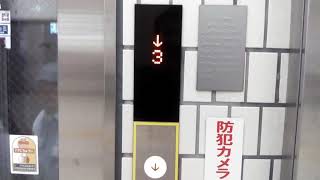 横浜市営地下鉄センター北駅改札外エレベーター