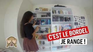 JE RÉORGANISE MA BIBLIOTHEQUE ♥