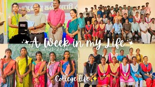 Last week in my college life கல்லூரி நாட்கள்✨️ Annual day 2024 | College life