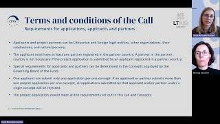 Information event about the Call for applications