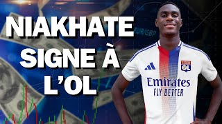 NIAKHATE SIGNE À L'OL 🔥 L'OL EST PARTOUT !!!!!