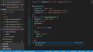 Best #Angular 10 tutorial #5 Interpolation