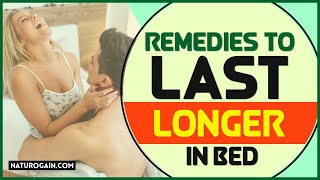 Premature Ejaculation Remedies Painful Sex Boost Potency Last Longer in Bed