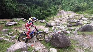 白井HEDトライアル部によるWorldChampionshipTrial@offroadparkSHIRAI