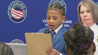 10-year-old boy shares powerful message after friend killed in Cleveland shooting