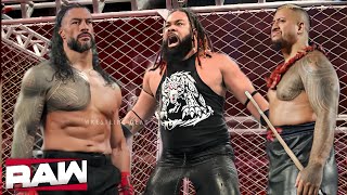 WWE 26 Dec 2024 Roman Reigns vs Solo sikoa for Ula Fala from Jacob Fatu at Raw Netflix Highlights