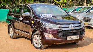 toyota Innova crysta model 2016 top model Z varient TN10 Chennai registration location madurai MCARS