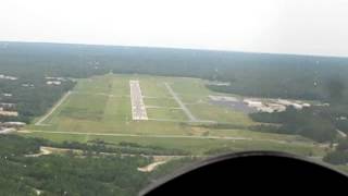 Christie landing a C172 for the first time