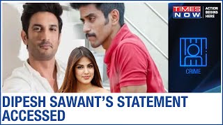 Dipesh Sawant's statement to the NCB says 'Sushant wanted to quit Bollywood'