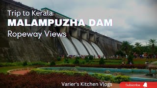 Malampuzha Dam Vlog| മലമ്പുഴ ഡാം Ropeway Views| മലമ്പുഴ ഡാം റോപ് വേ  Trip to Kerala| VK Vlogs