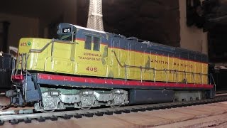 HO Brass Tenshodo Factory Painted Diesel Needs Repair Union Pacific UP PFM Japan