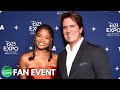 THE LITTLE MERMAID (2023) | Halle Bailey & Rob Marshall Interview [D23 Expo 2022]