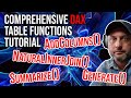 Comprehensive DAX Table Functions Tutorial (GENERATE, SUMMARIZE, ADDCOLUMNS, NATURALINNERJOIN +more)