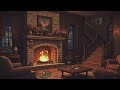 1940s classic nostalgic music playing in another room in warm winter house classic music 18