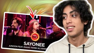 Reacting To Coke Studio Season 10| Sayonee| Junoon Feat Rahat Fateh Ali Khan & Ali Noor #reaction