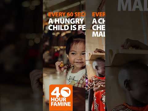 What are you allowed to eat during the 40 Hour Famine?
