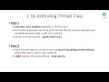 Creating Threads