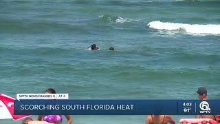 Teen suffers from possible heat exhaustion at Delray Beach