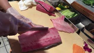 how to fillet yellowtail