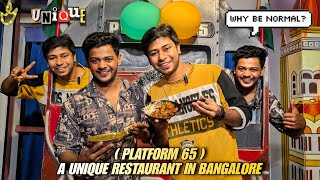 Platform 65 is a unique restaurant in Bangalore where toy train serve food kids will love this place