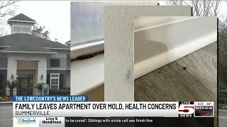 VIDEO: Summerville family leaves apartment over mold, health concerns