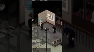 Trying to Secure the Police Station Week One Mod #projectzomboid #zombiesurvival #weekonemod