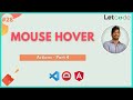 How to Perform Mouse Hover | Protractor Tutorial | LetCode