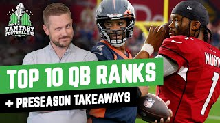 Top 10 QB Rankings + Preseason Takeaways, UDK FOR LIFE! | Fantasy Football 2022 - Ep. 1266