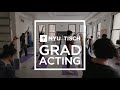 Getting to know NYU Tisch's Grad Acting Program