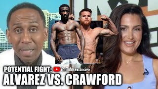 Stephen A. HATES the idea of an Alvarez vs. Crawford fight 👀 | First Take YouTube Exclusive