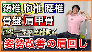 【背筋が伸びる】頚椎、胸椎、腰椎、骨盤、肩甲骨が同時に全部動いて姿勢を正せるフラミンゴおすすめ体操