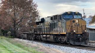 CSX 984 w/ Weird K5LA Leads M541-01 \u0026 Bonus L665-02 on 12/2/24