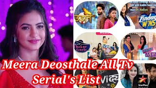 Meera Deosthale All Tv Serial's List #meeradeosthale