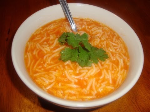 How to make a mexican sopa de fideo How to make a mexican sopa de fideo
