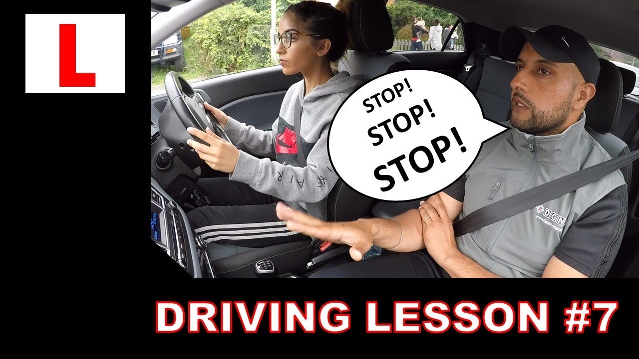 Learner Driver FAILS TO STOP - Driving Instructor SLAMS BRAKE | Driving ...