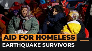 Inside an aid centre with hundreds left homeless by earthquake | Al Jazeera Newsfeed