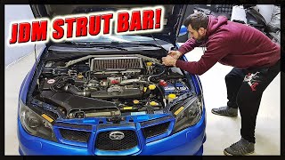 SUBARU JE DODATNO OJACAN - UGRADNJA STRUT BAR-A IZ JAPANA!