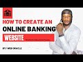 How to build an ONLINE BANKING website - Best Online banking Script