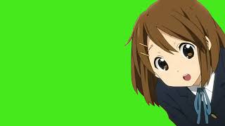 K-ON! Yui Hirasawa Green Screen