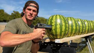 How Many Watermelons Does it Take to Stop a Bullet?