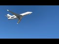 Rare dassault falcon 8x short take off  out of Santa Monica airport