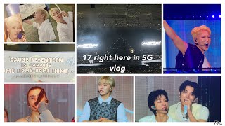 [carat vlog #10] svt right here in sg 🇸🇬, lightstick \u0026 miniteen unboxing, concert \u0026 more!!