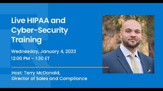 HIPAA & Cyber Security Training - January 2023
