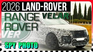 SPY SHOTS: 2027 Range Rover Velar // ELECTRIC? ⚡