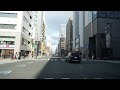 japan drive hokkaido 4k lumix gh6 sapporo city road minami2jo sen（from toyohira river）