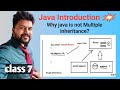 Java new Batch - Class 7-  Why Multiple inheritance is not possible in Java?