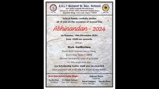 Abhinandan -2024, Annual Day, S.S.L.T. Gujrat Sr. Sec. School