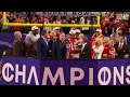 SUPERBOWL LVIII  49ers vs Chiefs : Last Play of OT, Celebration and Lombardi trophy presentation